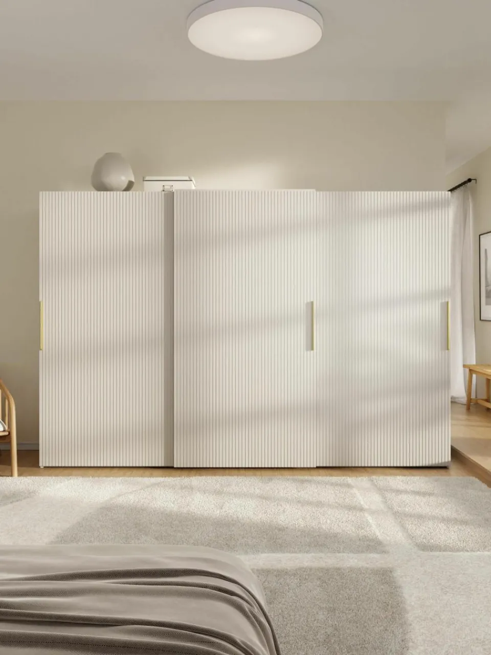 Modulaire schuifdeurkast Simone, 300 cm breed, diverse varianten^Westwing Collection Best