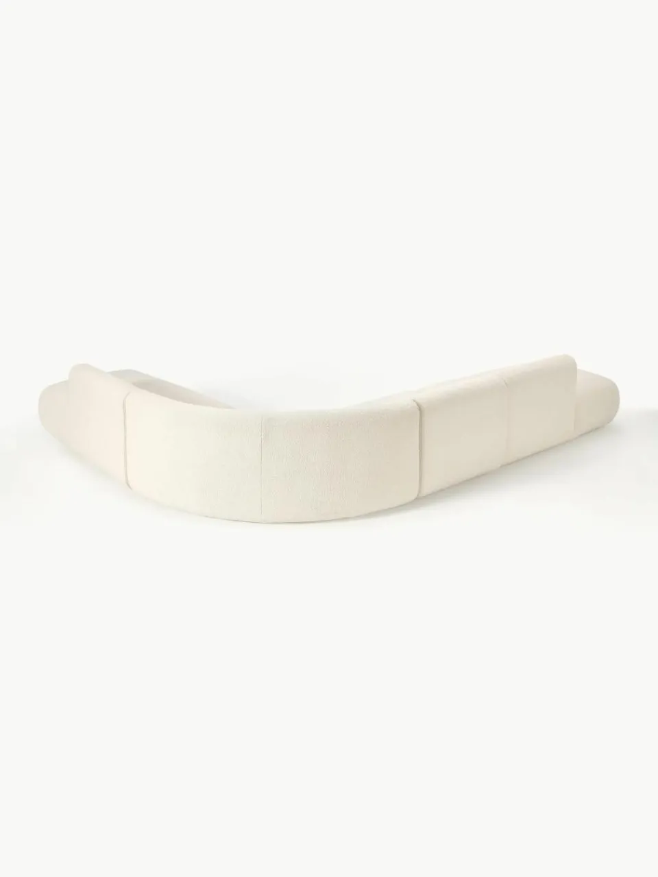 Modulaire teddy hoekbank Sofia (4-zits)^Westwing Collection Outlet