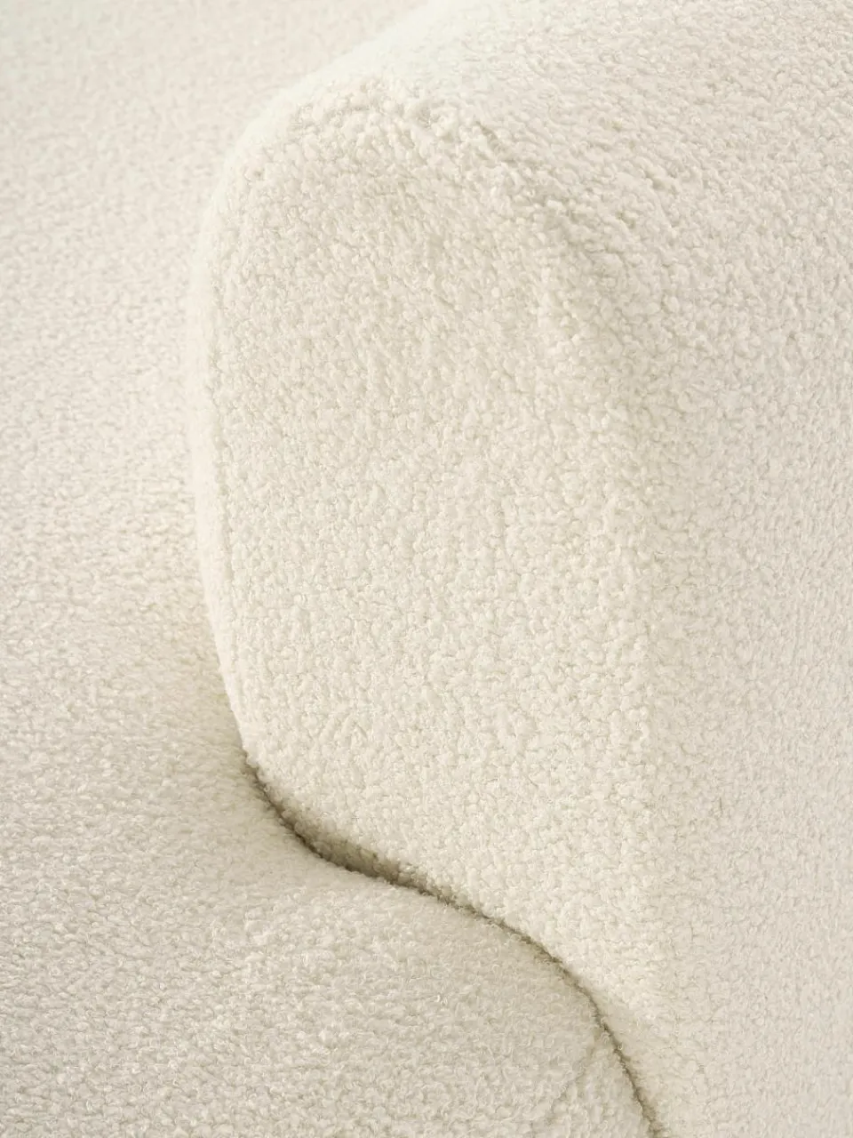 Modulaire teddy hoekbank Sofia (4-zits)^Westwing Collection Outlet
