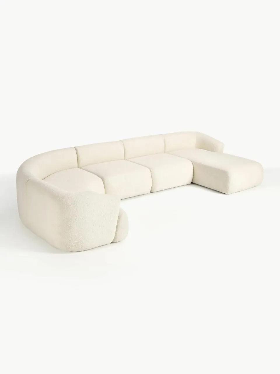 Modulaire teddy U-bank Sofia^Westwing Collection Outlet