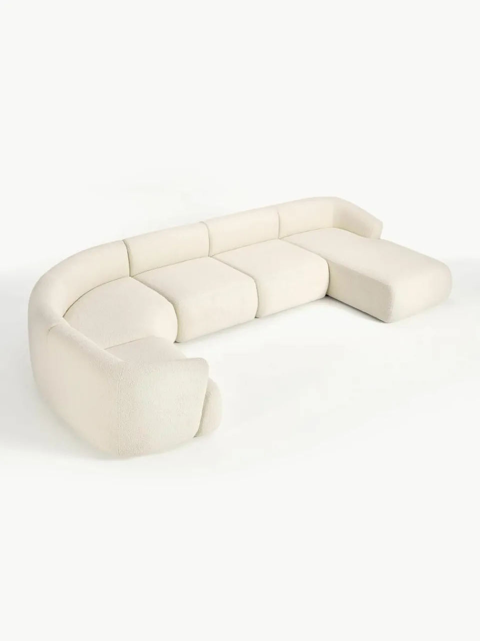 Modulaire teddy U-bank Sofia^Westwing Collection Outlet