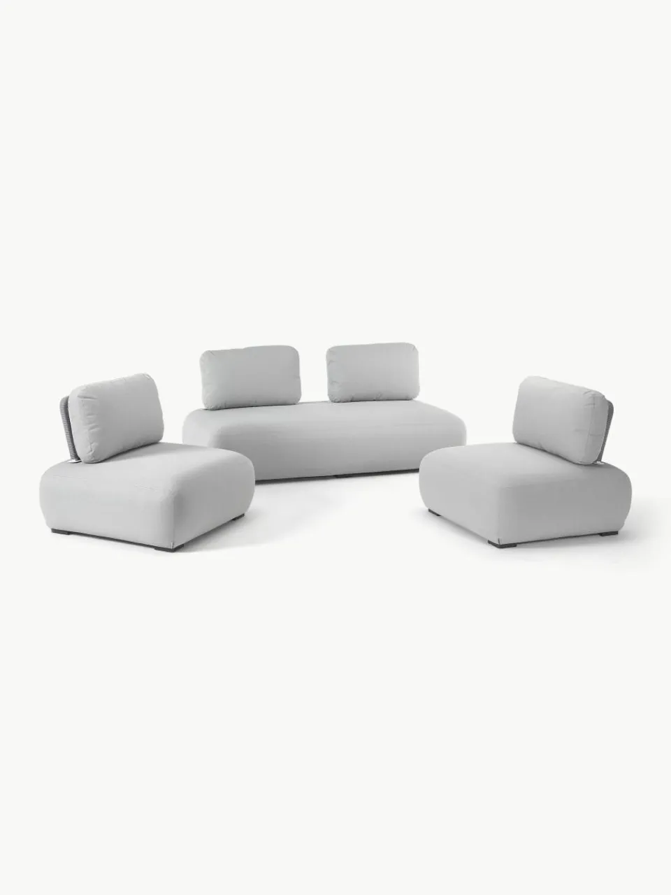 Modulaire tuinloungeset Olala, 3-delig^Westwing Collection Discount