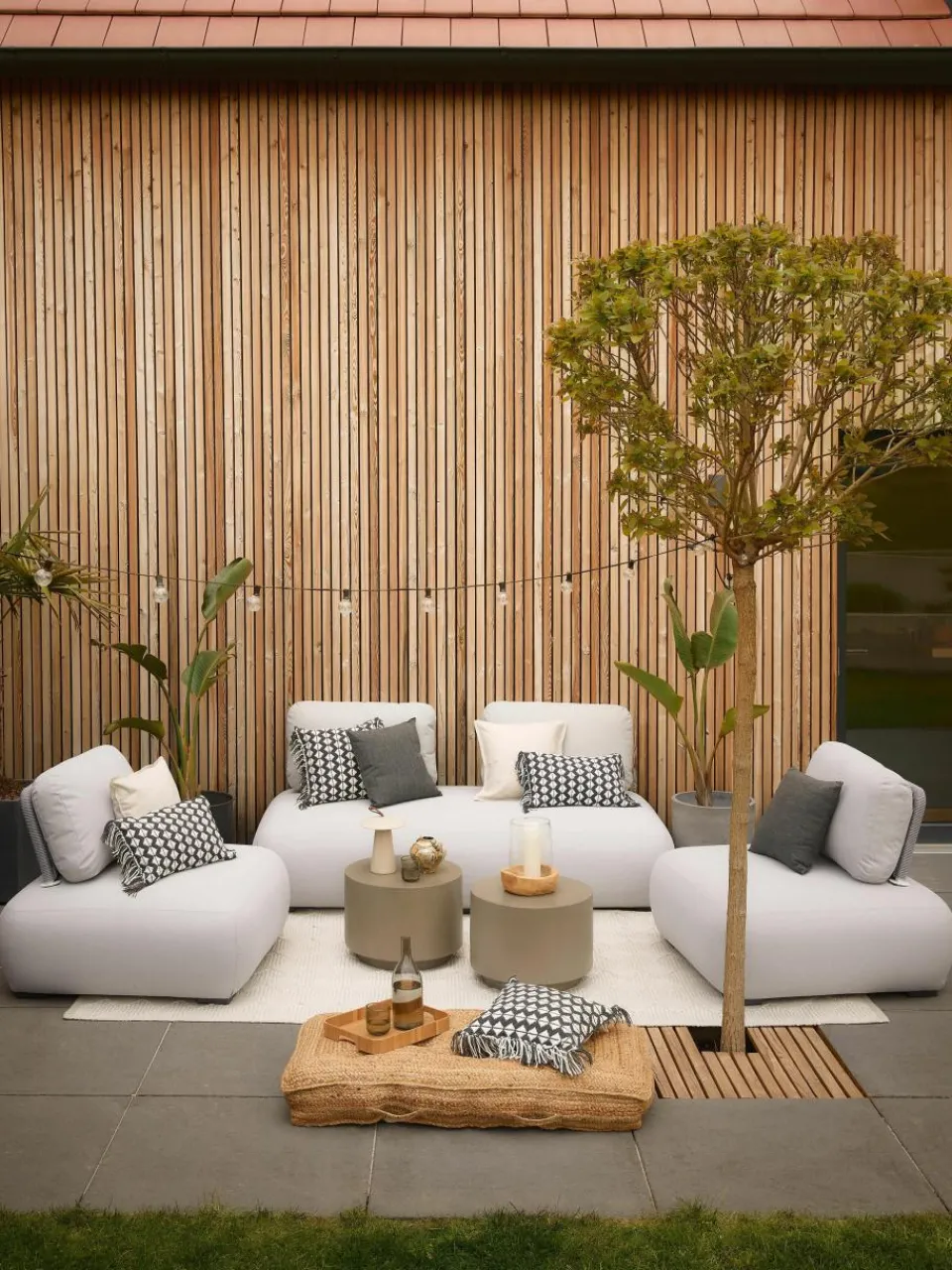 Modulaire tuinloungeset Olala, 3-delig^Westwing Collection Discount