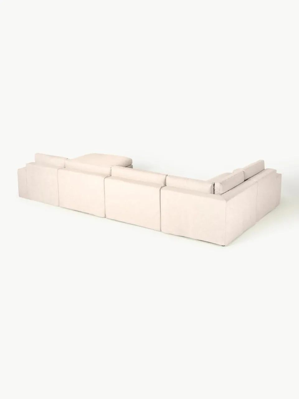 Modulaire U-bank Russell met afneembaar hoezen^Westwing Collection Sale