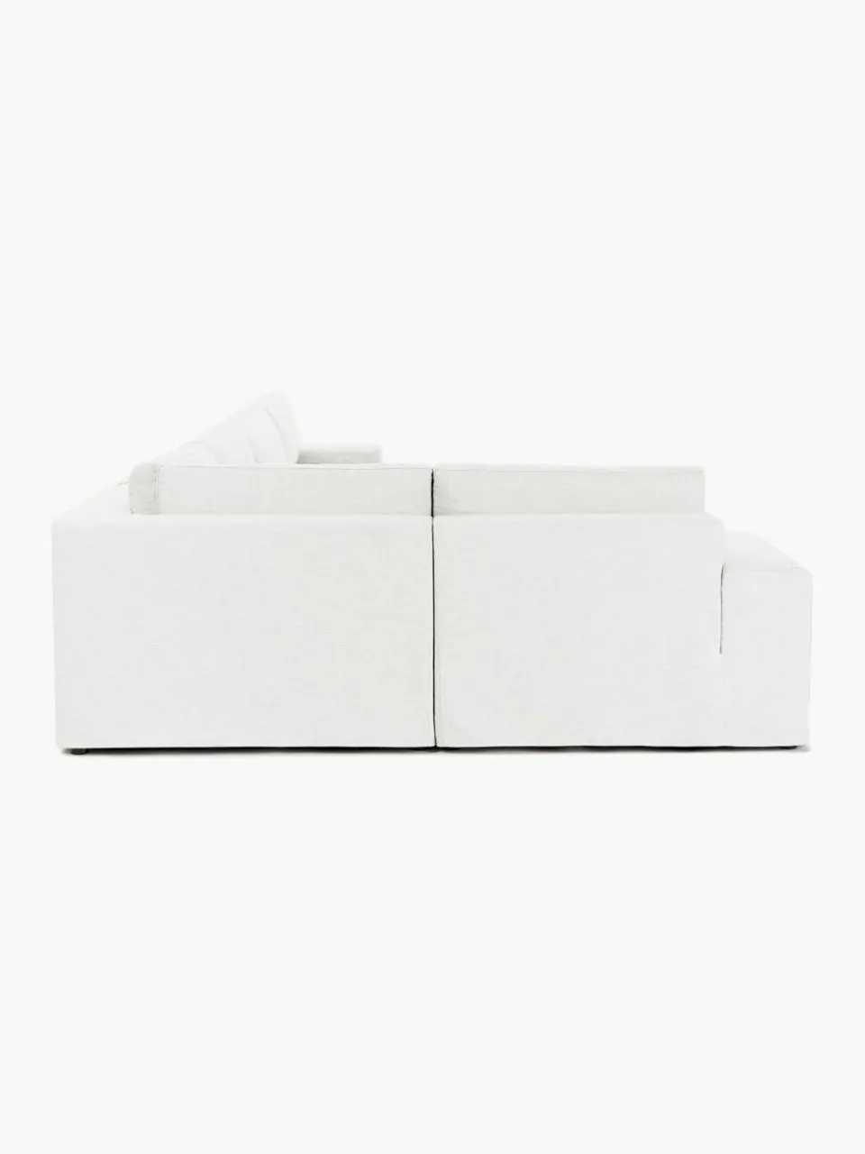 Modulaire U-bank Russell met afneembaar hoezen^Westwing Collection Fashion