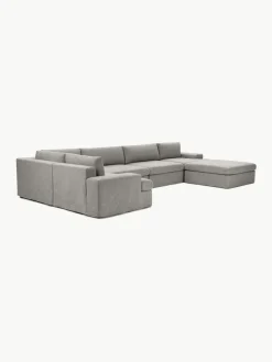 Modulaire U-bank Russell met afneembaar hoezen^Westwing Collection New