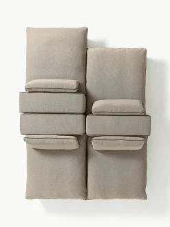 Modulaire XL bank Felix met poef^Westwing Collection Fashion