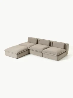 Modulaire XL bank Felix met poef^Westwing Collection Fashion