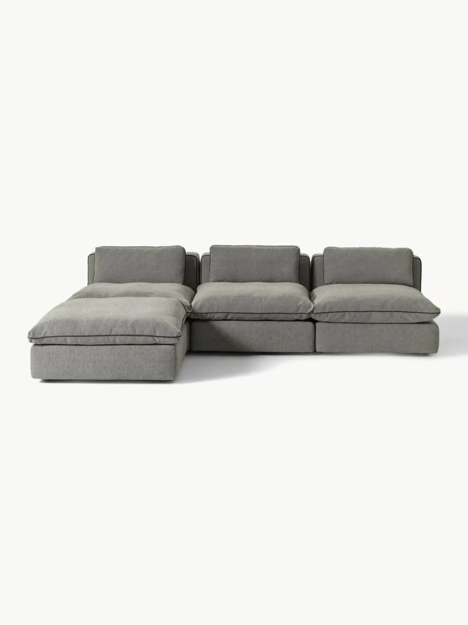 Modulaire XL bank Felix met poef^Westwing Collection Outlet