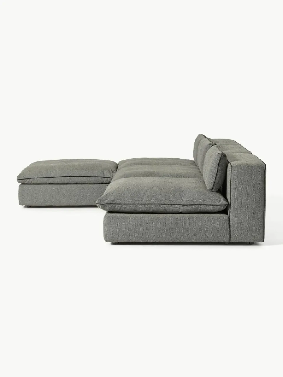 Modulaire XL bank Felix met poef^Westwing Collection Outlet