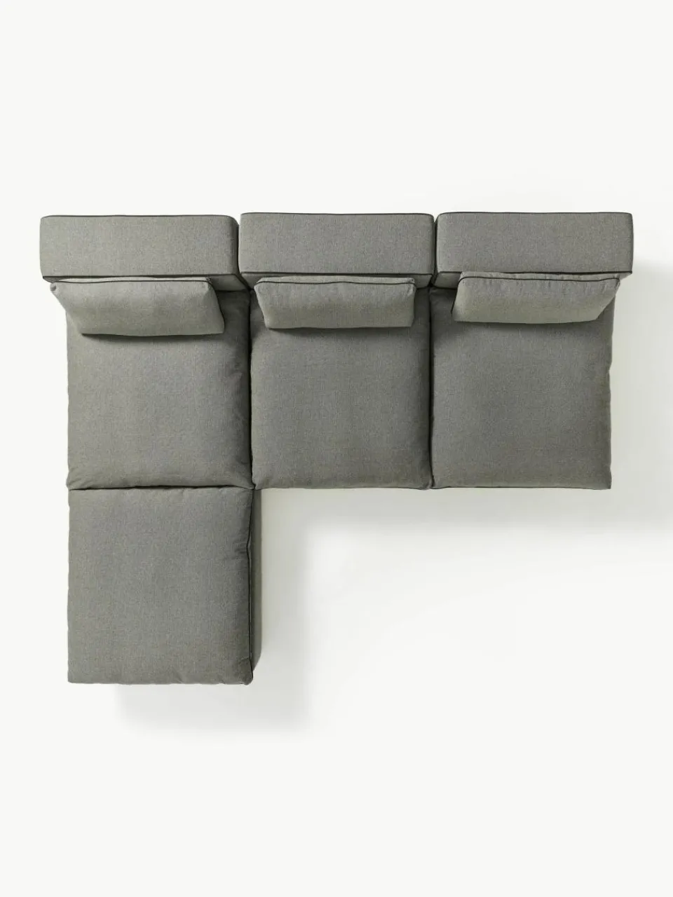 Modulaire XL bank Felix met poef^Westwing Collection Outlet