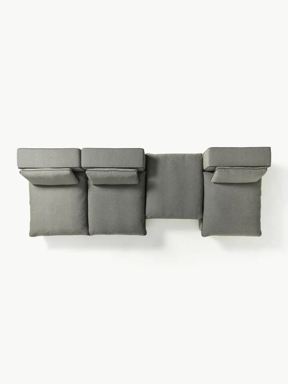 Modulaire XL bank Felix met poef^Westwing Collection Outlet