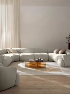 Modulaire XL bouclé bankstel Sofia^Westwing Collection Fashion