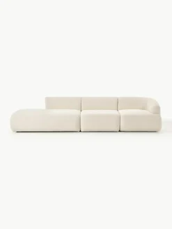 Modulaire XL chaise longue Sofia van teddy stof^Westwing Collection Discount