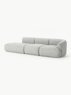 Modulaire XL chaise longue Sofia van bouclé stof^Westwing Collection New