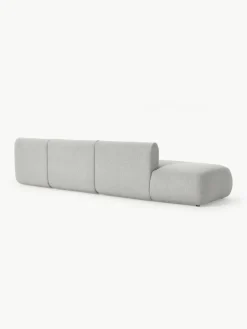 Modulaire XL chaise longue Sofia van bouclé stof^Westwing Collection New