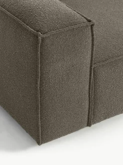 Modulaire XL chaise longue Lennon uit bouclé^Westwing Collection Best