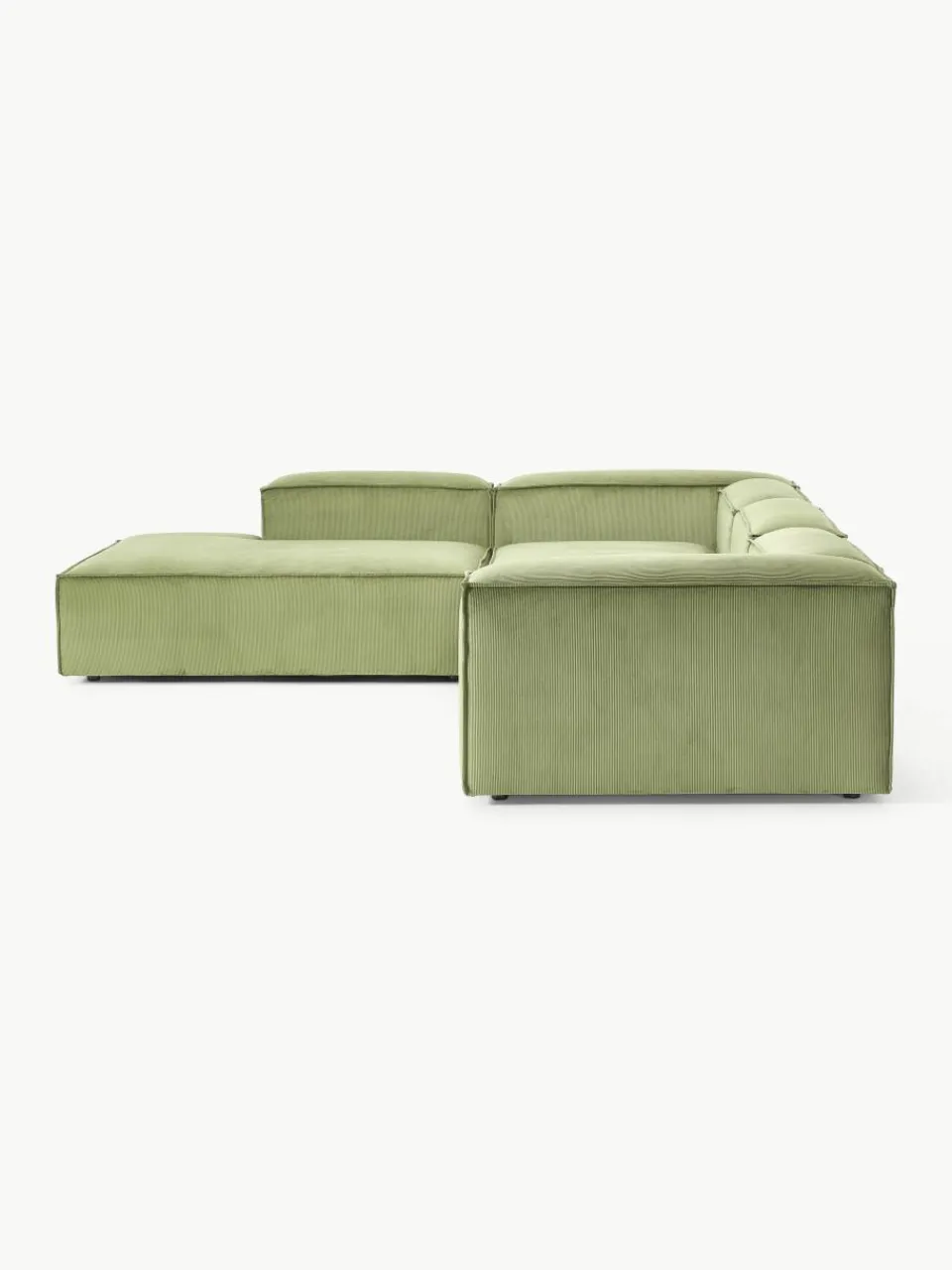 Modulaire XL hoekbank Lennon van corduroy^Westwing Collection Online