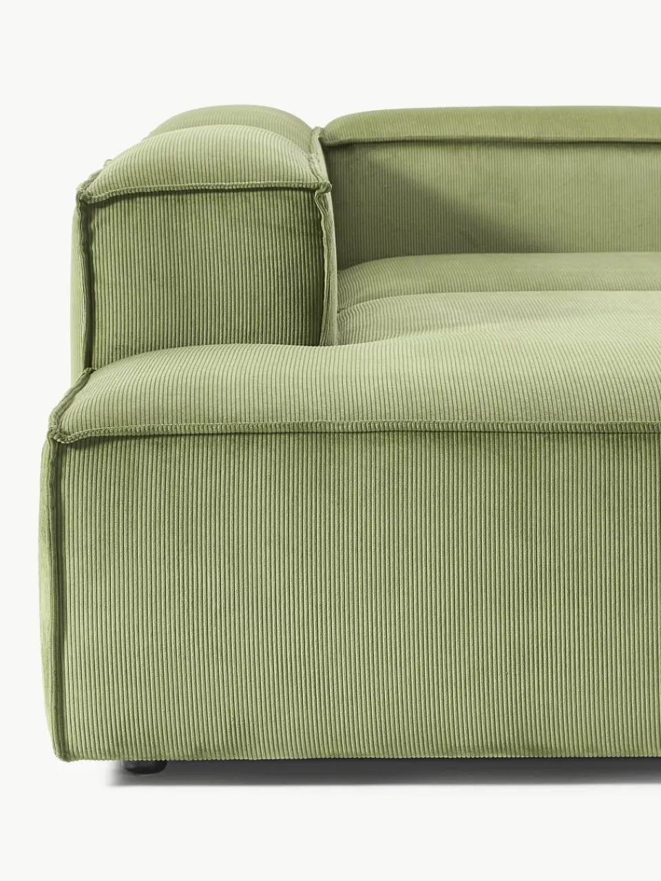 Modulaire XL hoekbank Lennon van corduroy^Westwing Collection Online