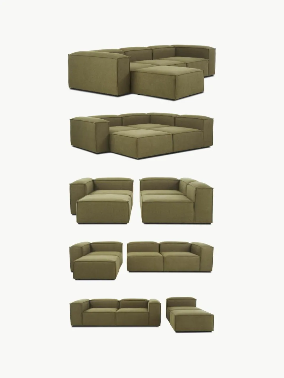 Modulaire XL hoekbank Lennon^Westwing Collection Discount