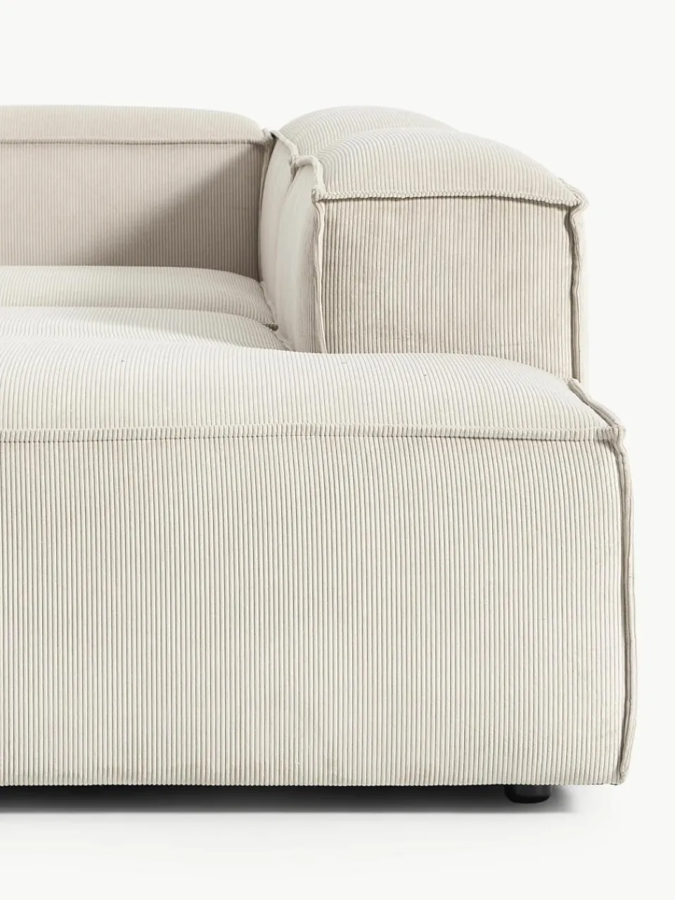 Modulaire XL hoekbank Lennon van corduroy^Westwing Collection Clearance