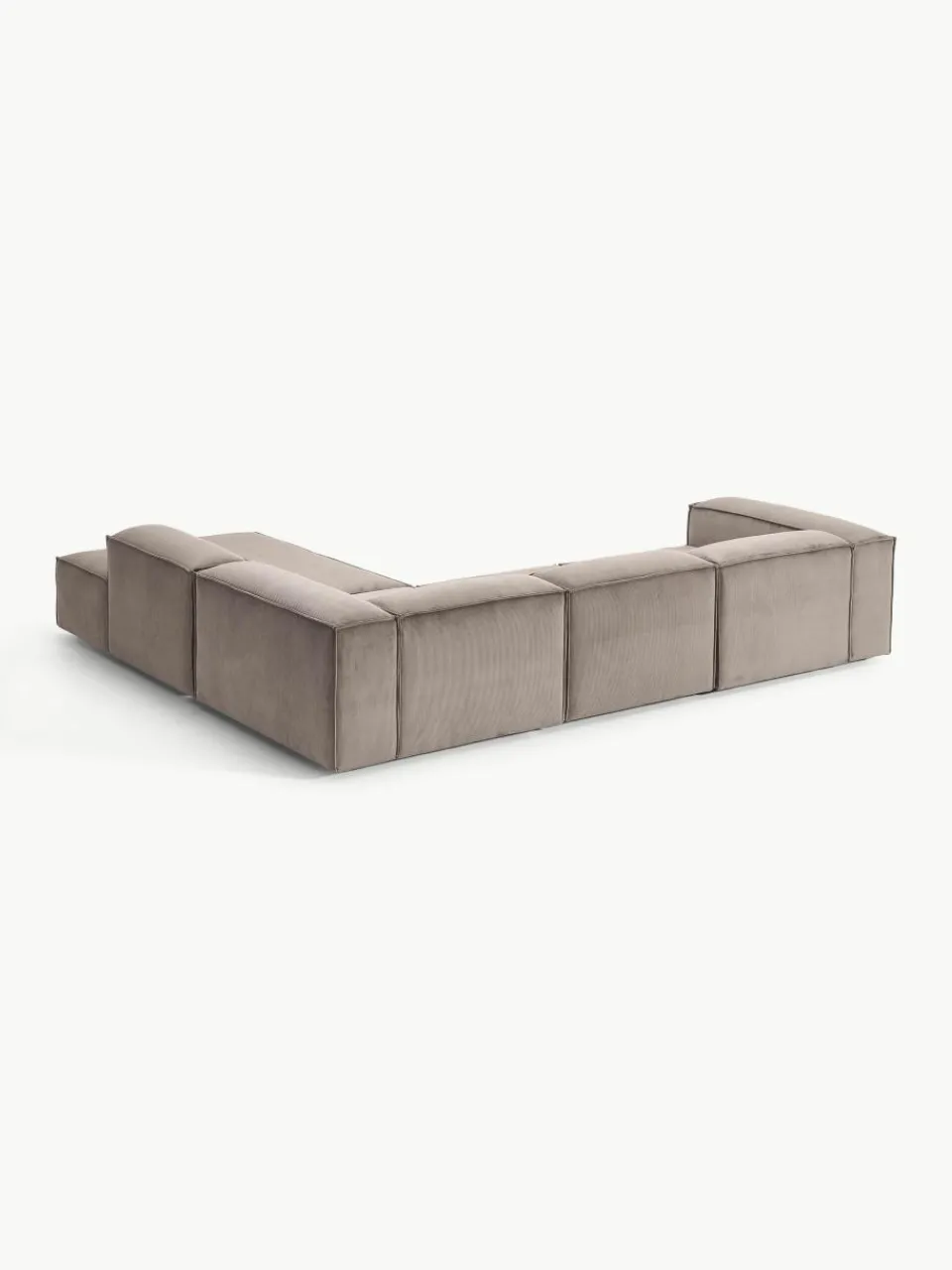 Modulaire XL hoekbank Lennon van corduroy^Westwing Collection New
