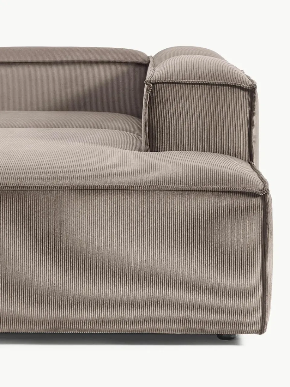 Modulaire XL hoekbank Lennon van corduroy^Westwing Collection New