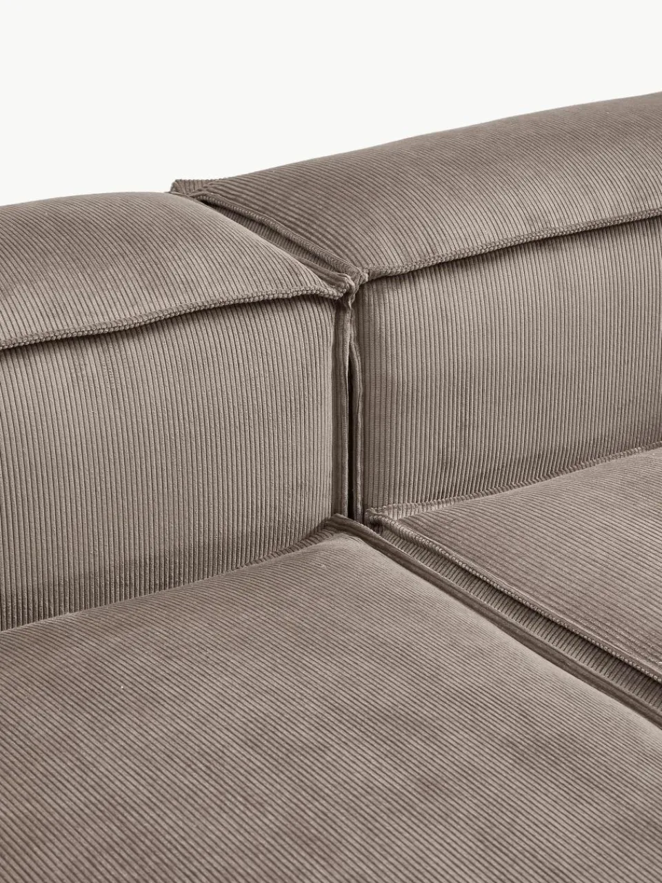 Modulaire XL hoekbank Lennon van corduroy^Westwing Collection New