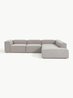 Modulaire XL hoekbank Lennon uit bouclé^Westwing Collection Outlet