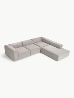 Modulaire XL hoekbank Lennon uit bouclé^Westwing Collection Outlet
