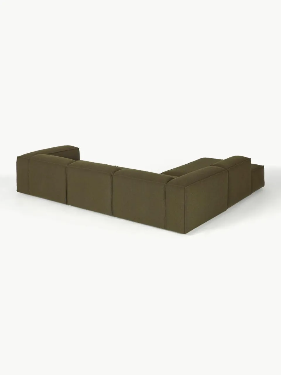 Modulaire XL hoekbank Lennon uit bouclé^Westwing Collection Clearance