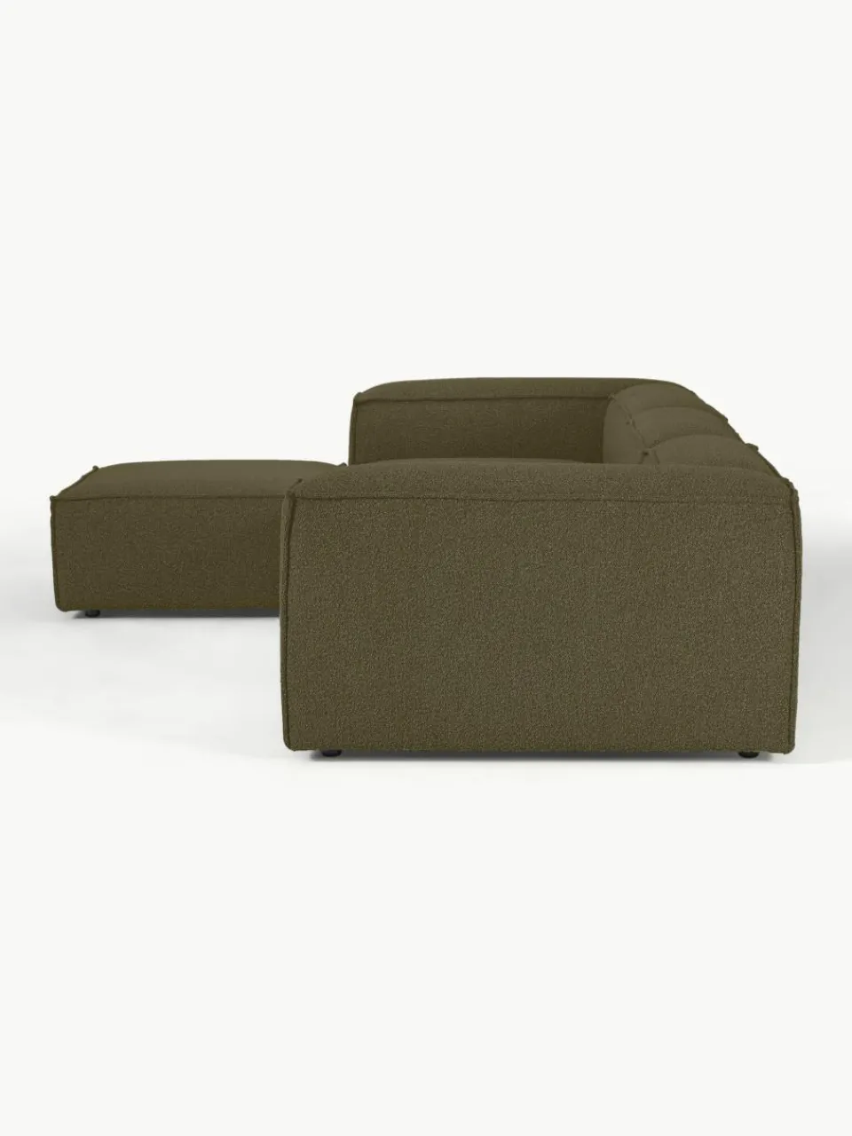 Modulaire XL hoekbank Lennon uit bouclé^Westwing Collection Clearance