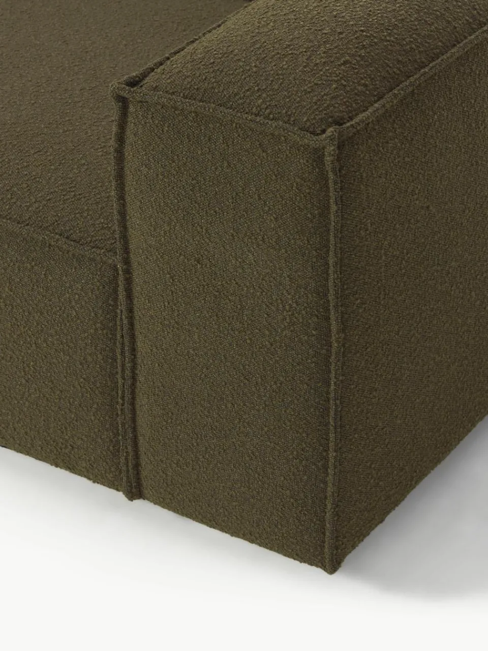 Modulaire XL hoekbank Lennon uit bouclé^Westwing Collection Clearance