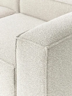 Modulaire XL hoekbank Lennon uit bouclé^Westwing Collection Outlet