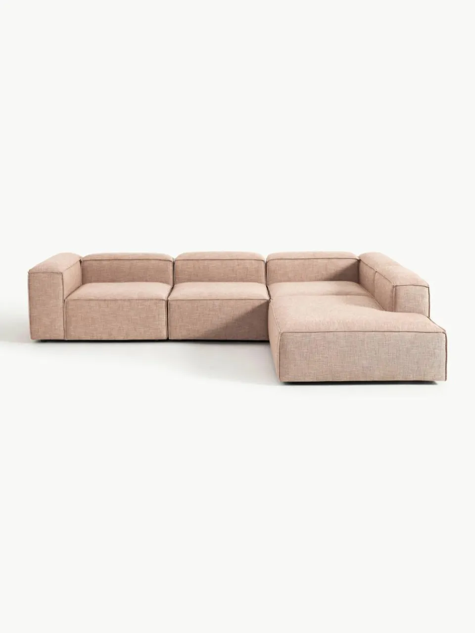 Modulaire XL hoekbank Lennon van linnenmix^Westwing Collection Clearance