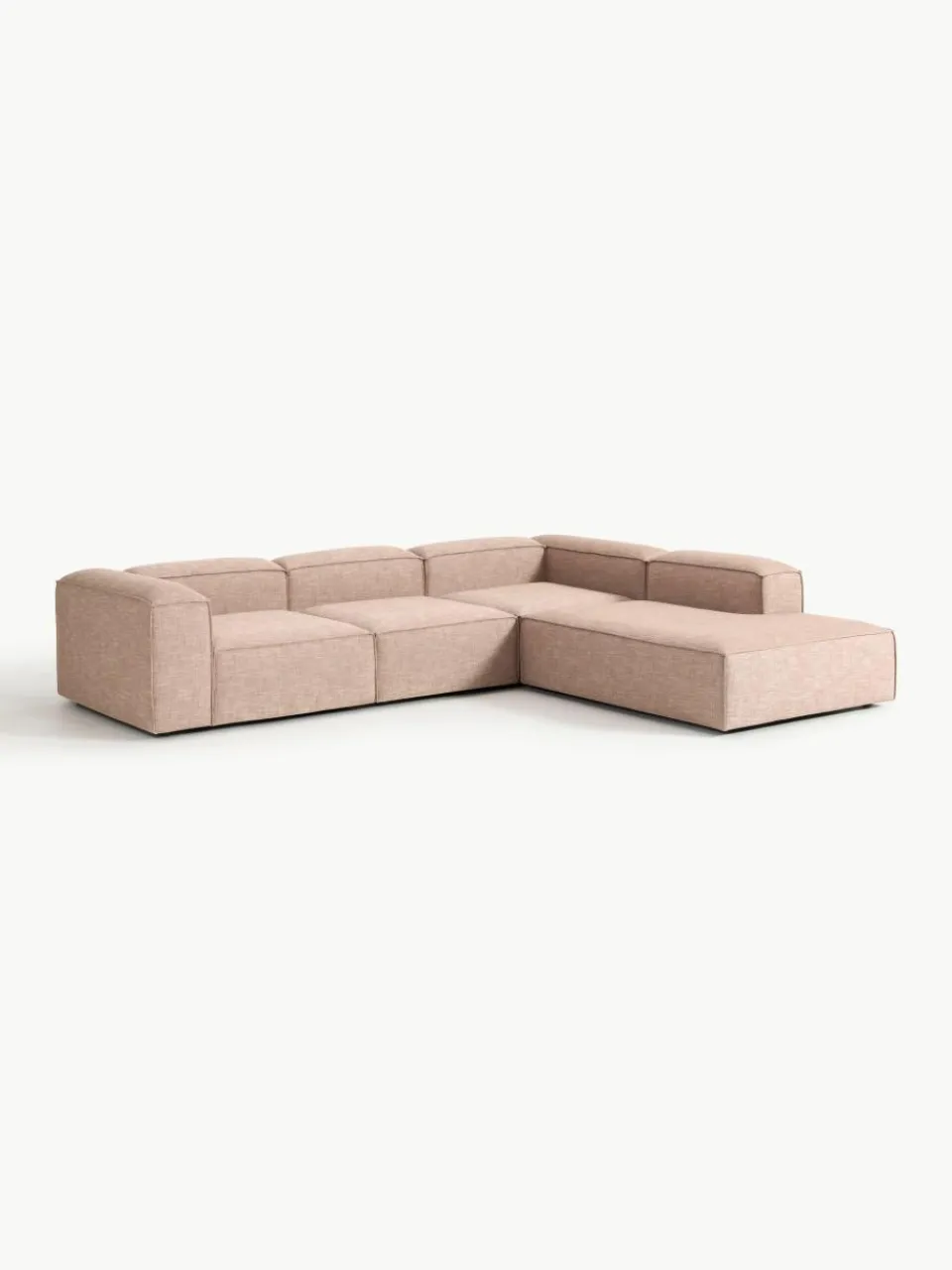 Modulaire XL hoekbank Lennon van linnenmix^Westwing Collection Clearance