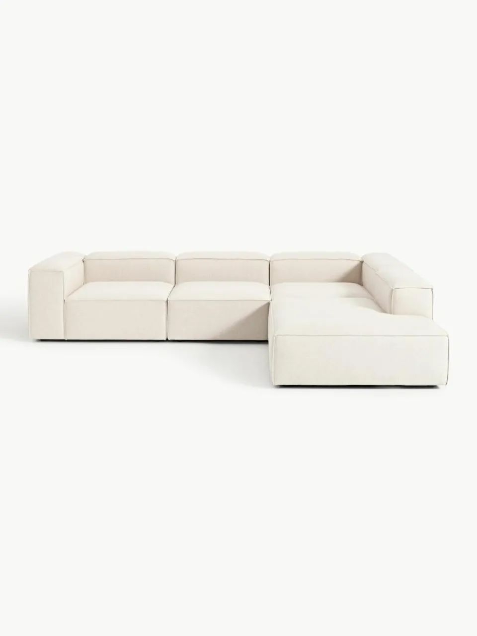 Modulaire XL hoekbank Lennon van linnenmix^Westwing Collection Best