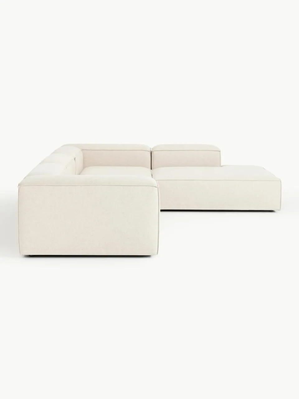 Modulaire XL hoekbank Lennon van linnenmix^Westwing Collection Best