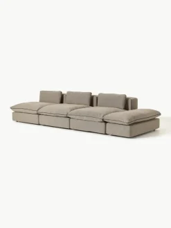 Modulaire XL-bank Felix (3-zits) met poef^Westwing Collection New