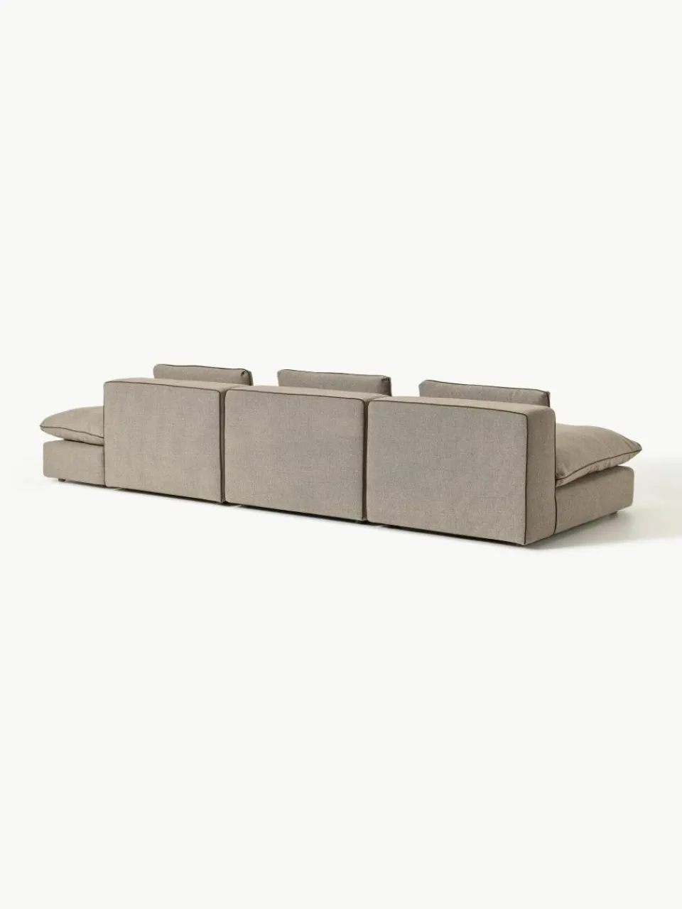 Modulaire XL-bank Felix (3-zits) met poef^Westwing Collection New