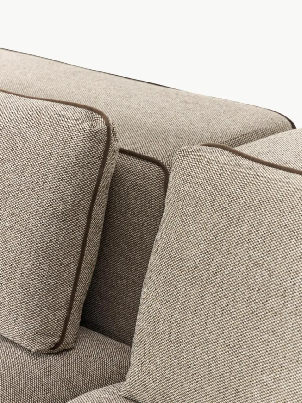 Modulaire XL-bank Felix (3-zits) met poef^Westwing Collection New
