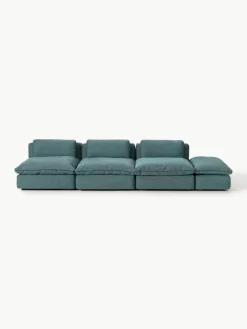 Modulaire XL-bank Felix (3-zits) met poef^Westwing Collection Clearance