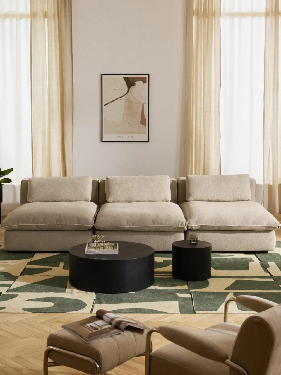 Modulaire XL-bank Felix (3-zits)^Westwing Collection Online