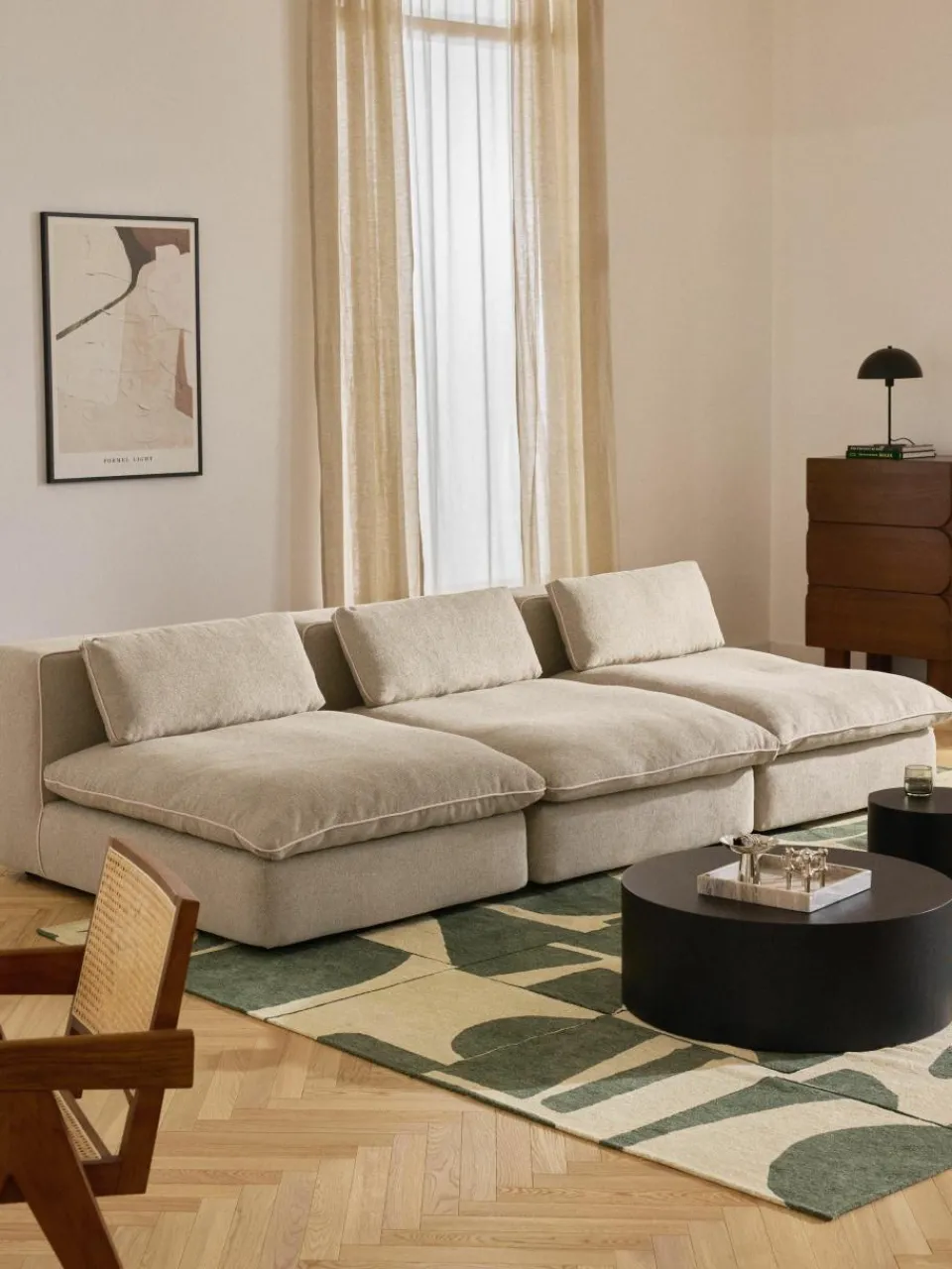 Modulaire XL-bank Felix (3-zits)^Westwing Collection Online