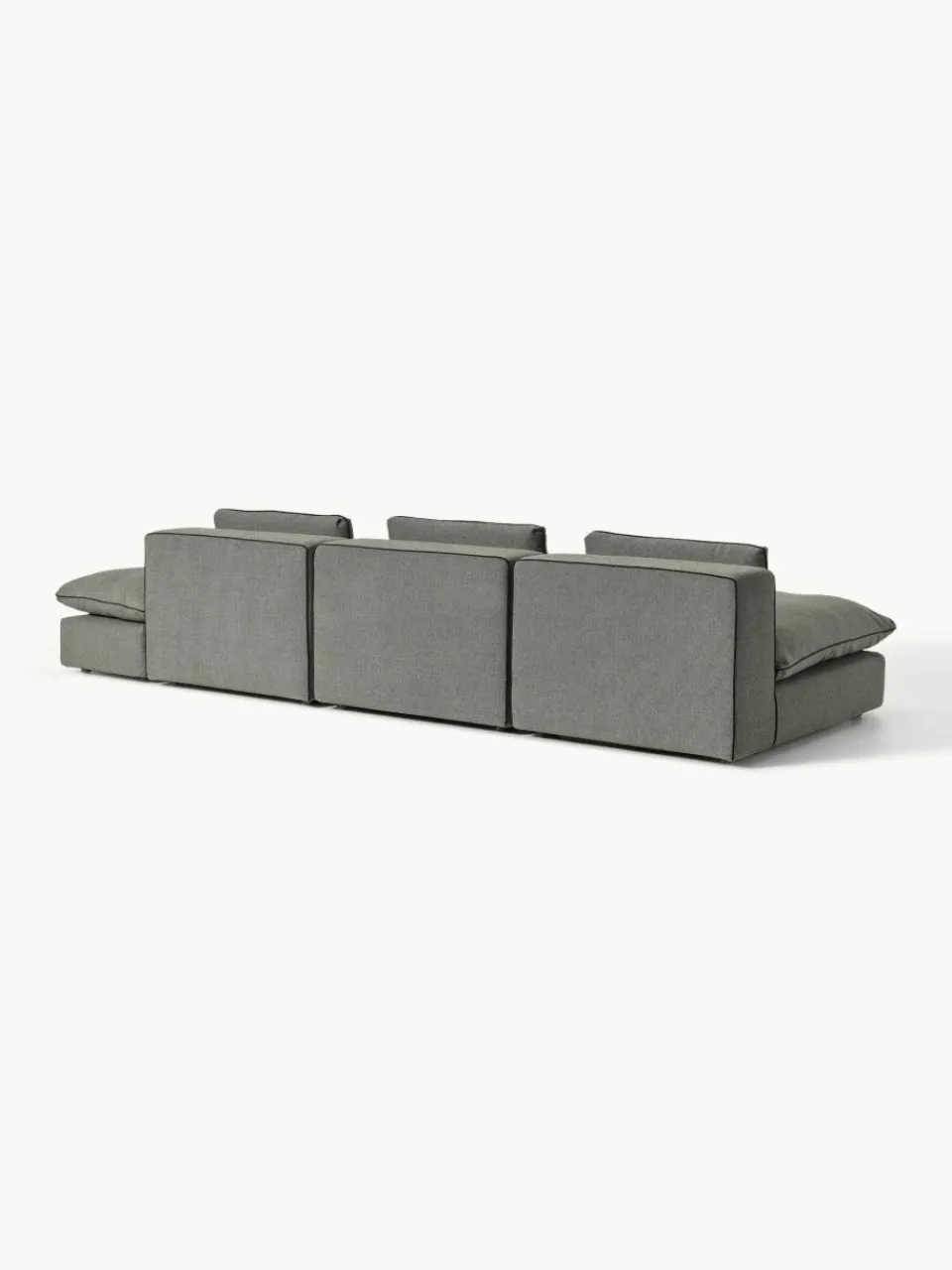 Modulaire XL-bank Felix (3-zits) met poef^Westwing Collection Hot