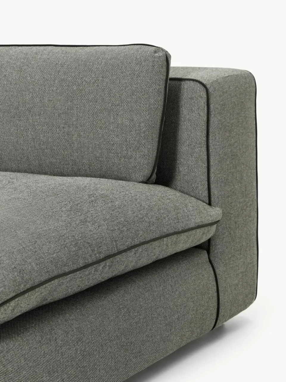 Modulaire XL-bank Felix (3-zits) met poef^Westwing Collection Hot