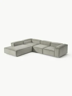 Modulaire XL-hoekbank Lennon van corduroy^Westwing Collection Hot