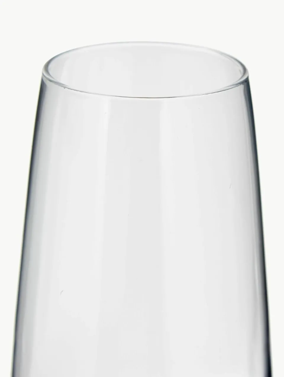 Mondgeblazen champagneglazen Smoke met kleurverloop, 4 stuks^Broste Copenhagen Online