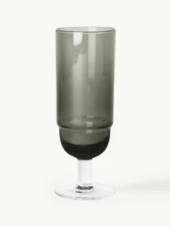 Mondgeblazen champagneglazen Nordic Bistro, 4 stuks^Broste Copenhagen Online
