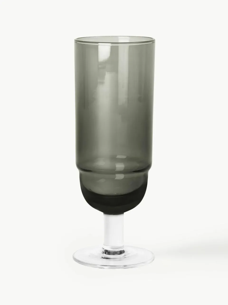 Mondgeblazen champagneglazen Nordic Bistro, 4 stuks^Broste Copenhagen Online